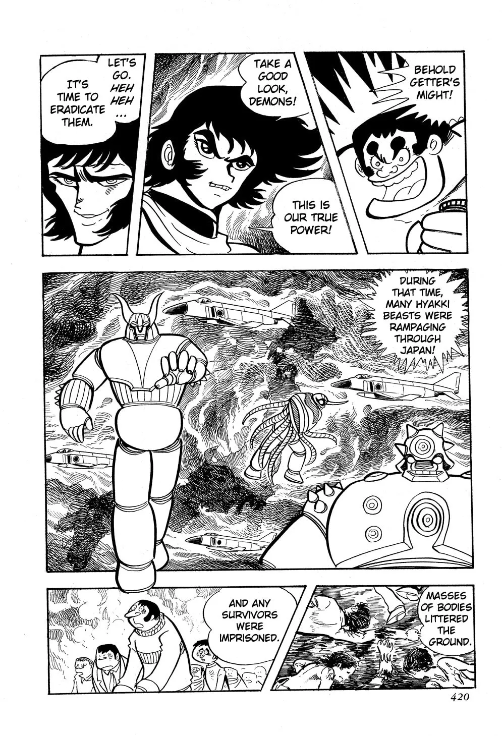 Read Getter Robo G chapter 5 image 124 on Lezhin
