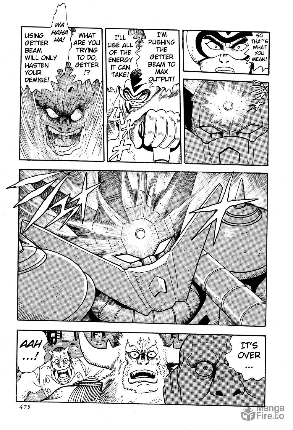 Read Getter Robo G chapter 5 image 176 on Lezhin