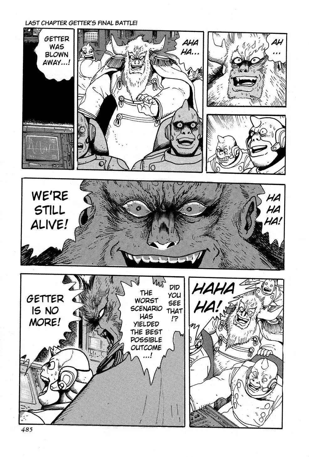 Read Getter Robo G chapter 5 image 186 on Lezhin