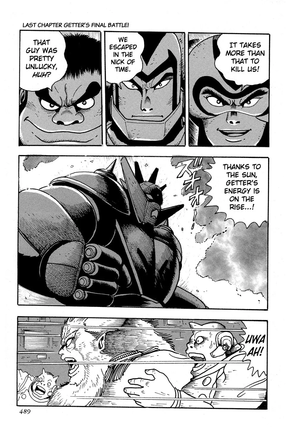 Read Getter Robo G chapter 5 image 190 on Lezhin
