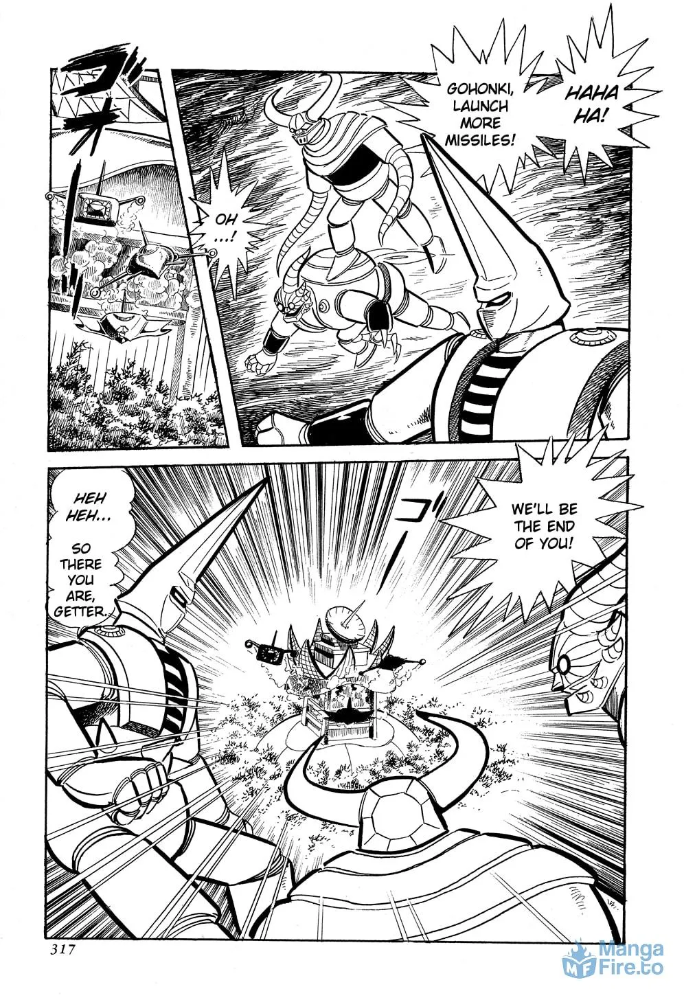 Read Getter Robo G chapter 5 image 26 on Lezhin