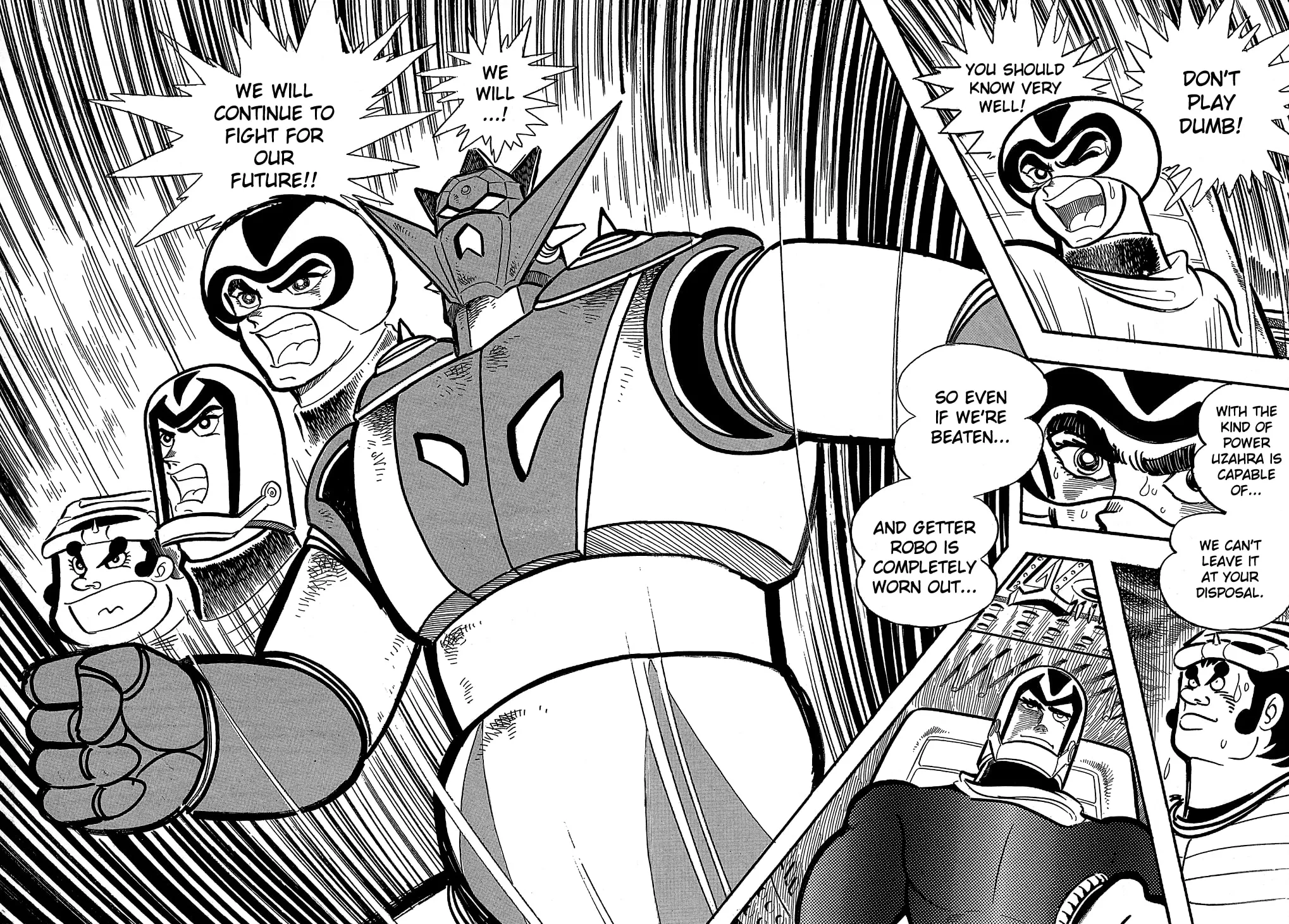 Read Getter Robo G chapter 5 image 61 on Lezhin