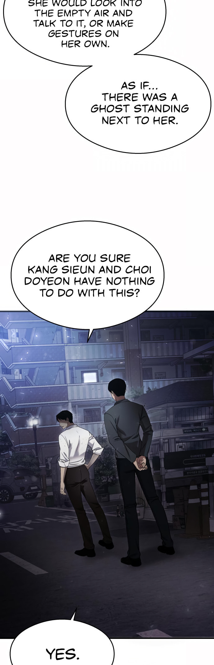 Read Ghost Dating Simulation chapter 38 image 22 on Lezhin