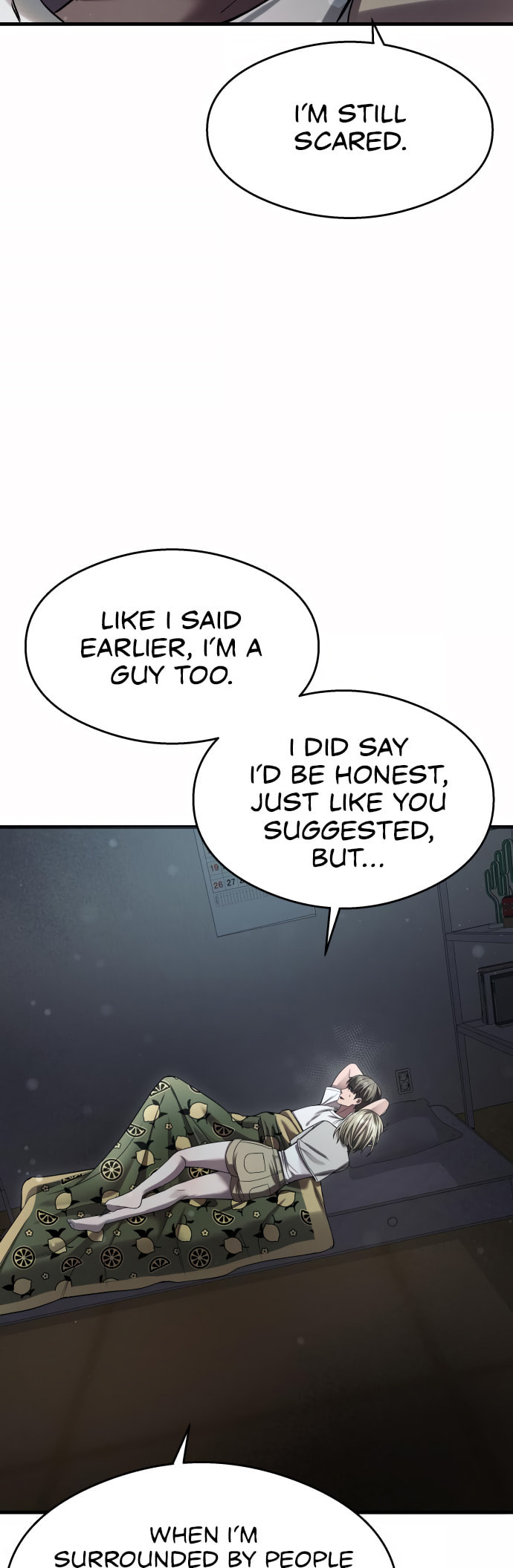 Read Ghost Dating Simulation chapter 38 image 46 on Lezhin