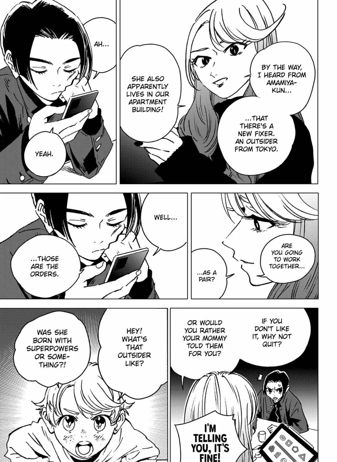Read Ghost Fixers chapter 2 image 12 on Lezhin