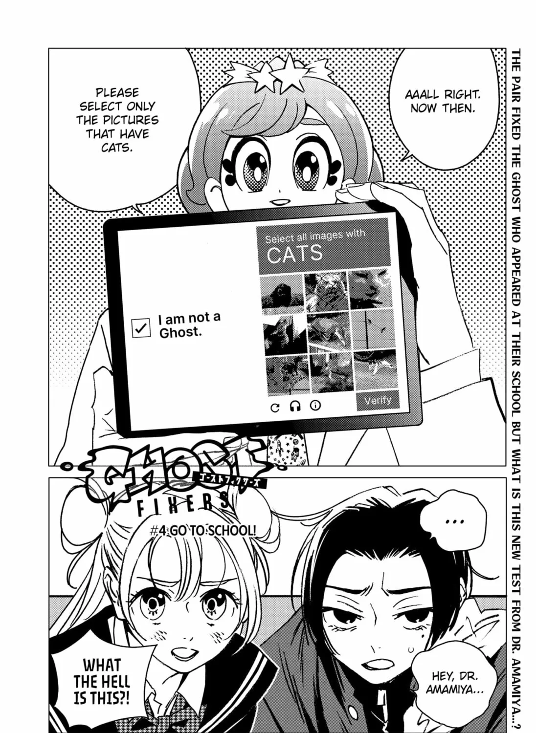 Read Ghost Fixers chapter 4 image 0 on Lezhin