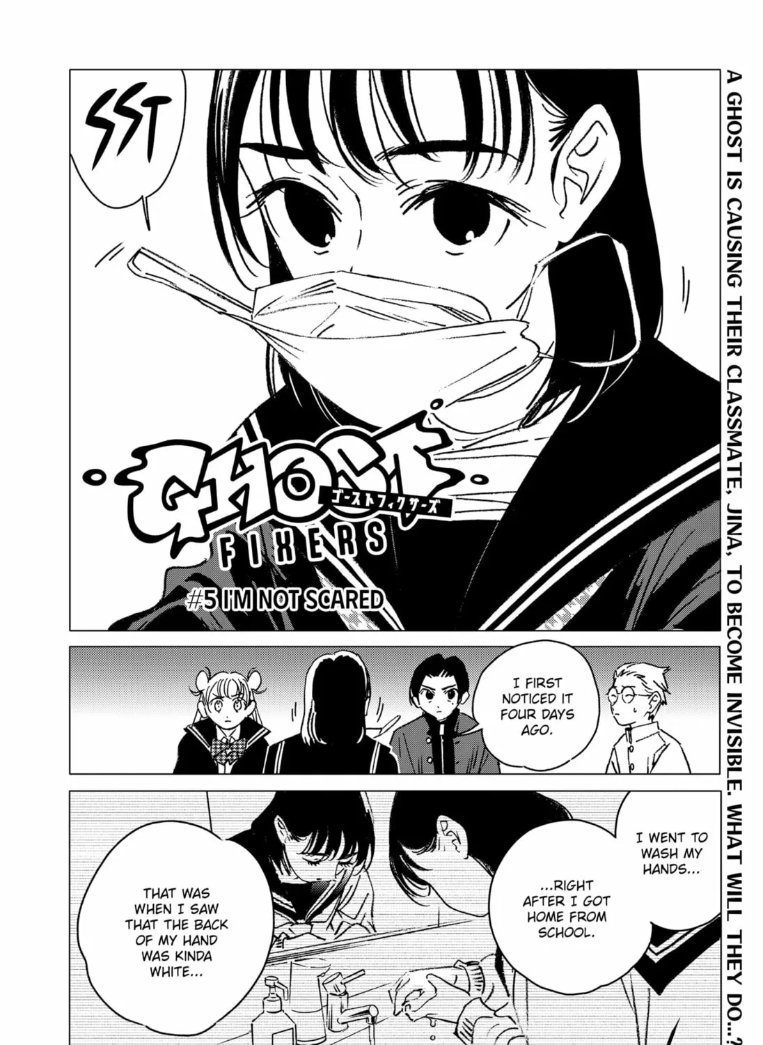 Read Ghost Fixers chapter 5 image 0 on Lezhin