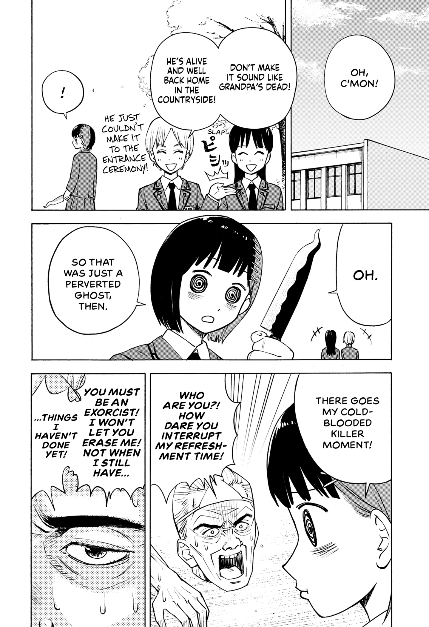 Read Ghost Killer chapter 1 image 3 on Lezhin