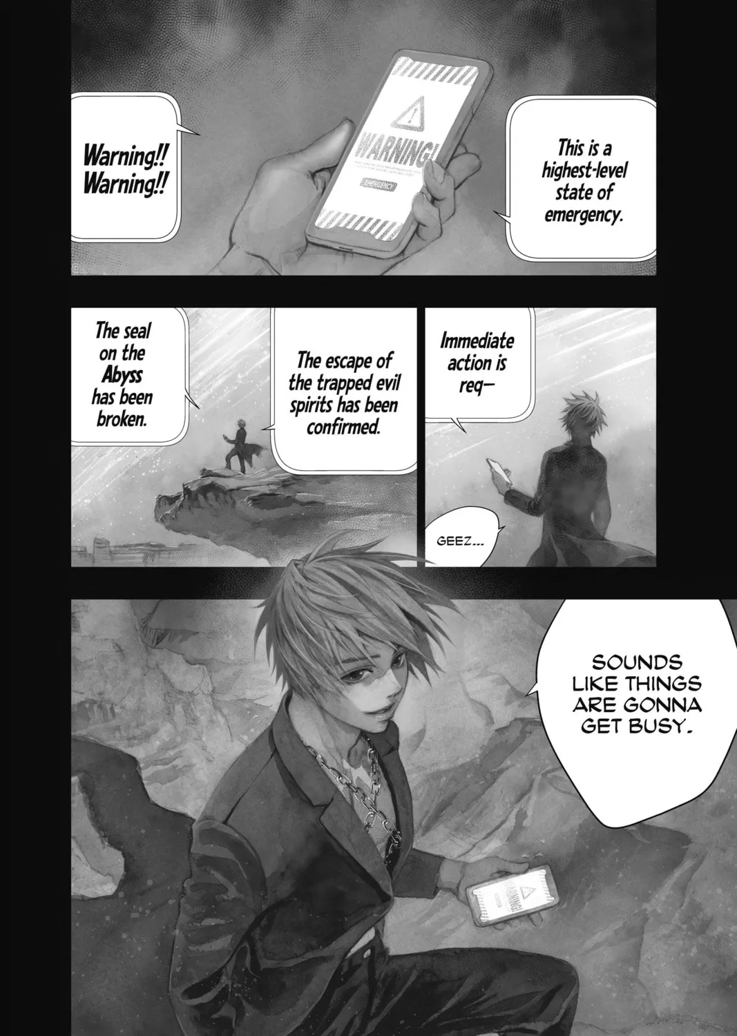 Read Ghost Reaper Girl chapter 1 image 4 on Lezhin