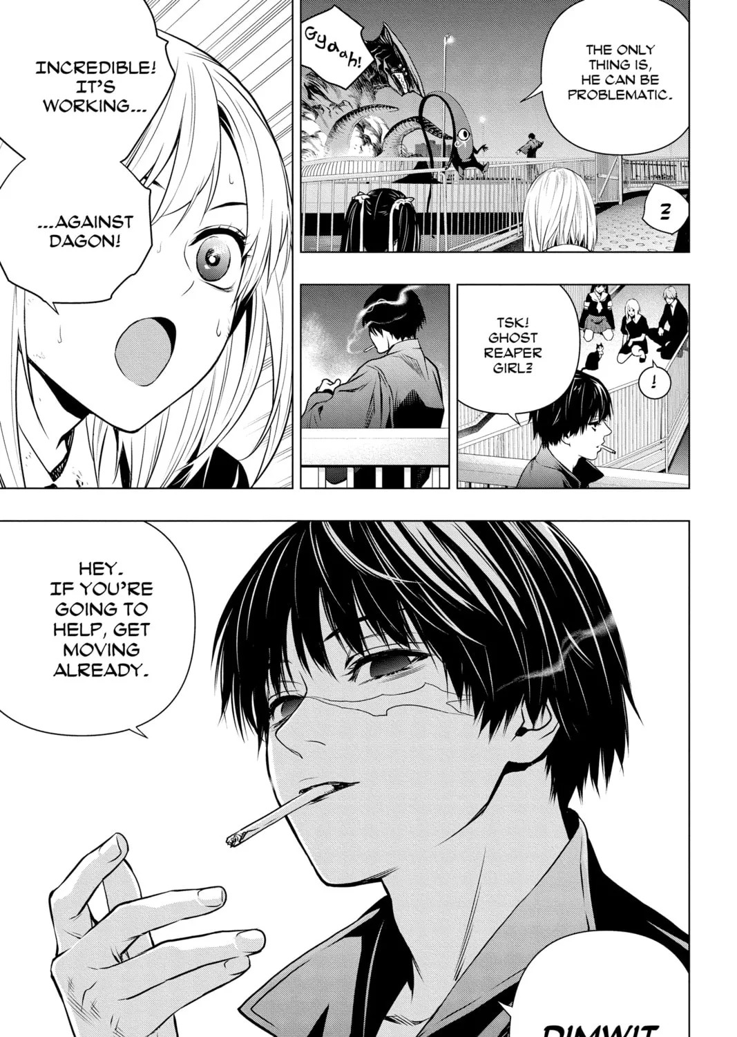 Read Ghost Reaper Girl chapter 22 image 4 on Lezhin