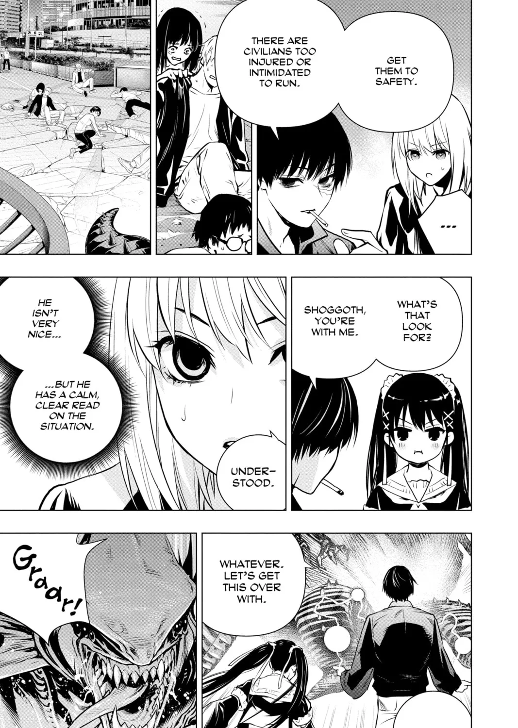 Read Ghost Reaper Girl chapter 22 image 8 on Lezhin