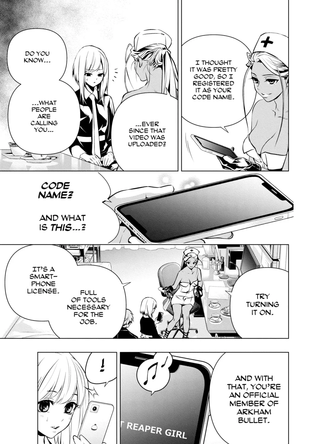 Read Ghost Reaper Girl chapter 6 image 8 on Lezhin