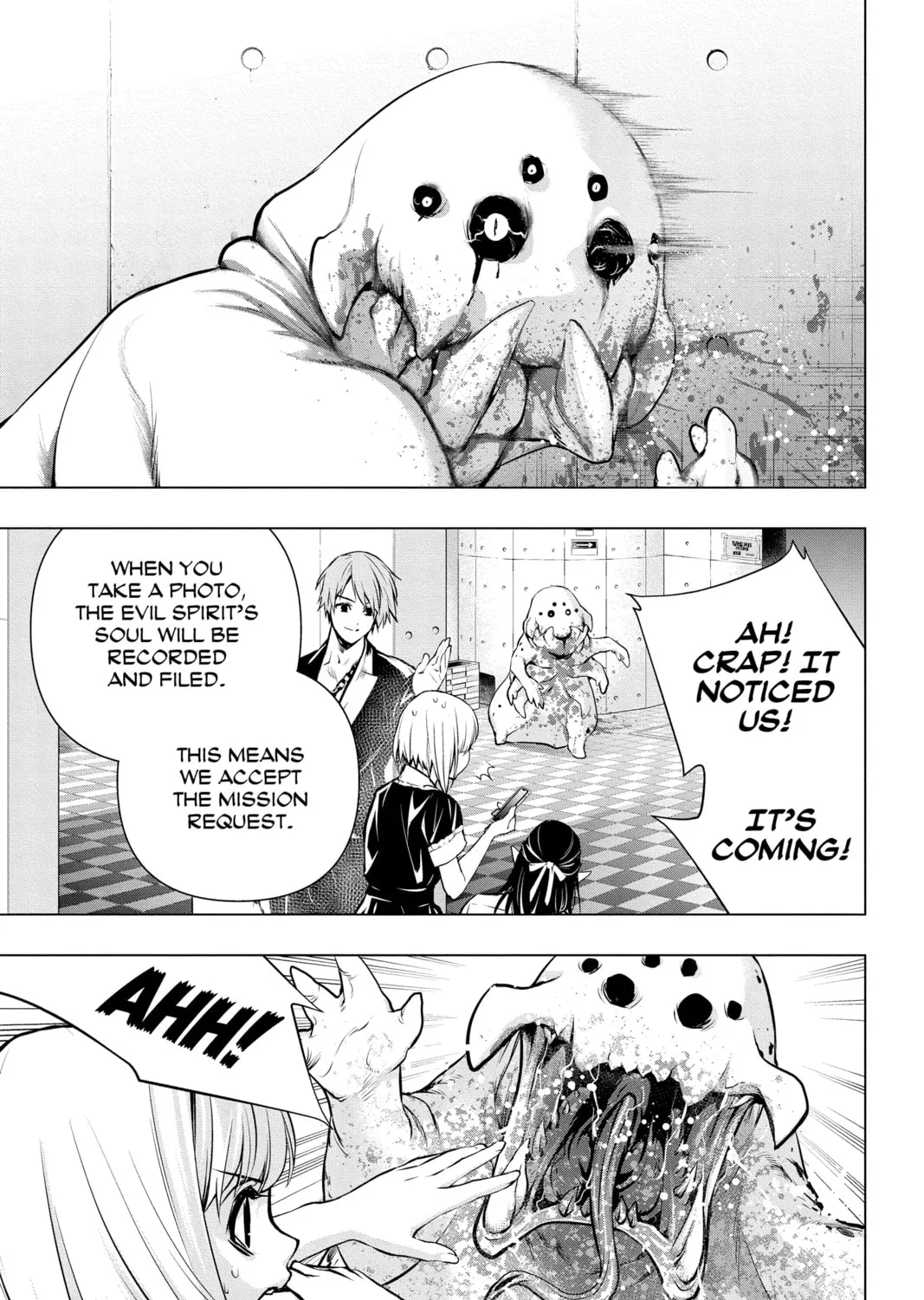 Read Ghost Reaper Girl chapter 7 image 12 on Lezhin