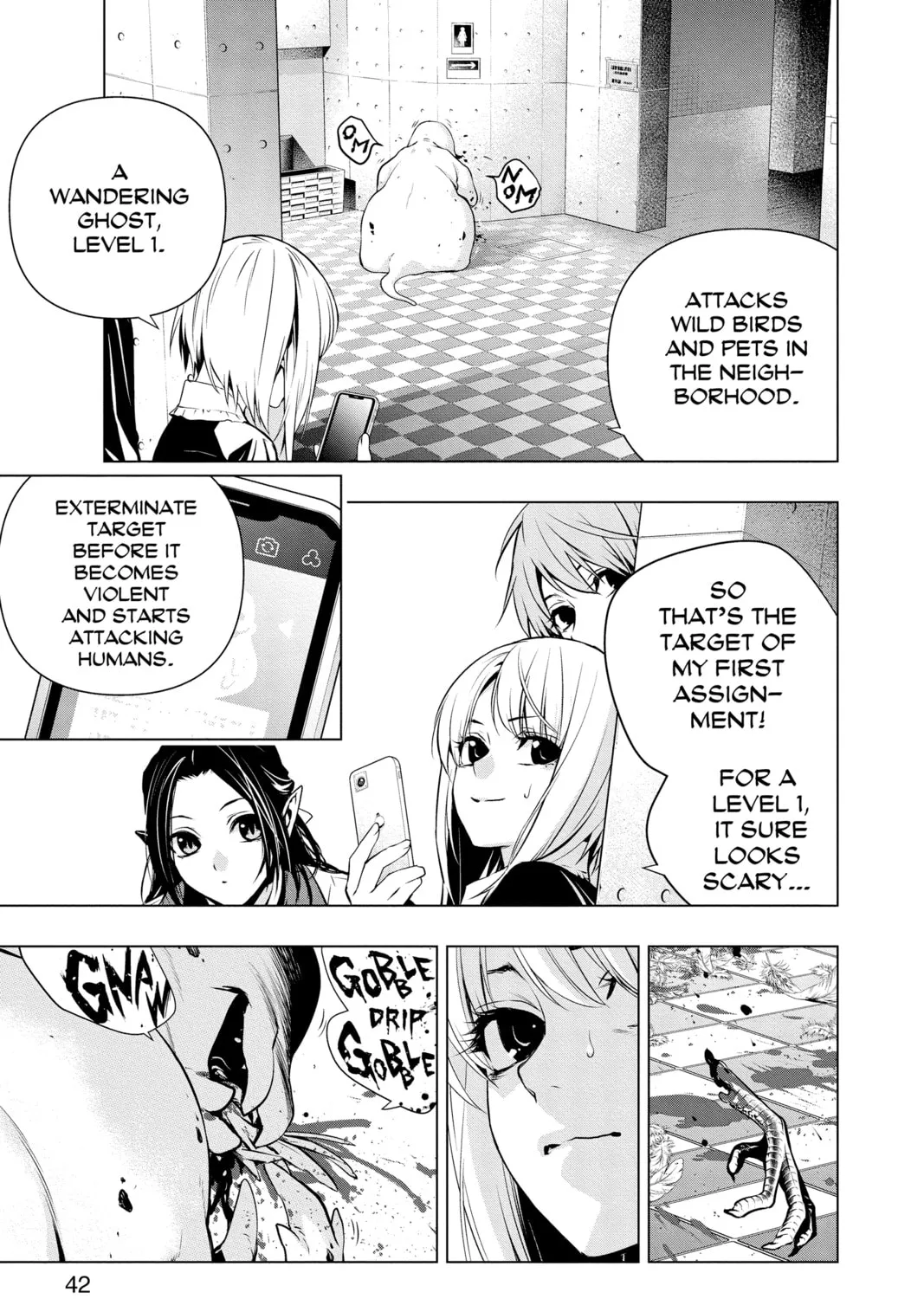 Read Ghost Reaper Girl chapter 7 image 8 on Lezhin