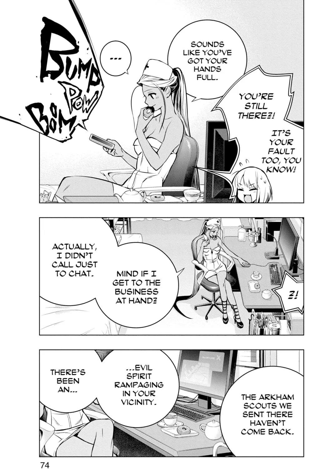 Read Ghost Reaper Girl chapter 8 image 32 on Lezhin
