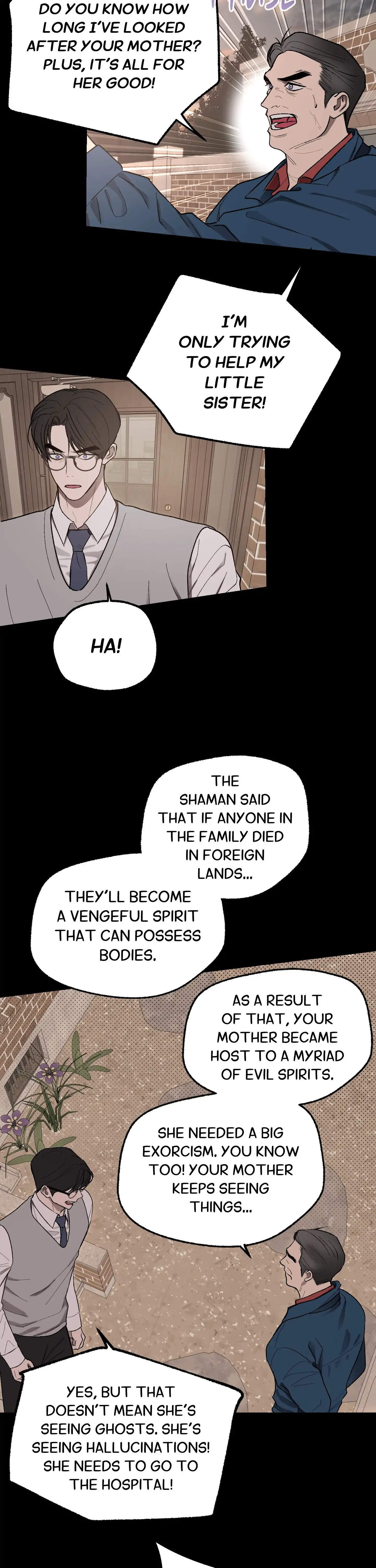 Read Ghostly Connection chapter 12 image 6 on Lezhin