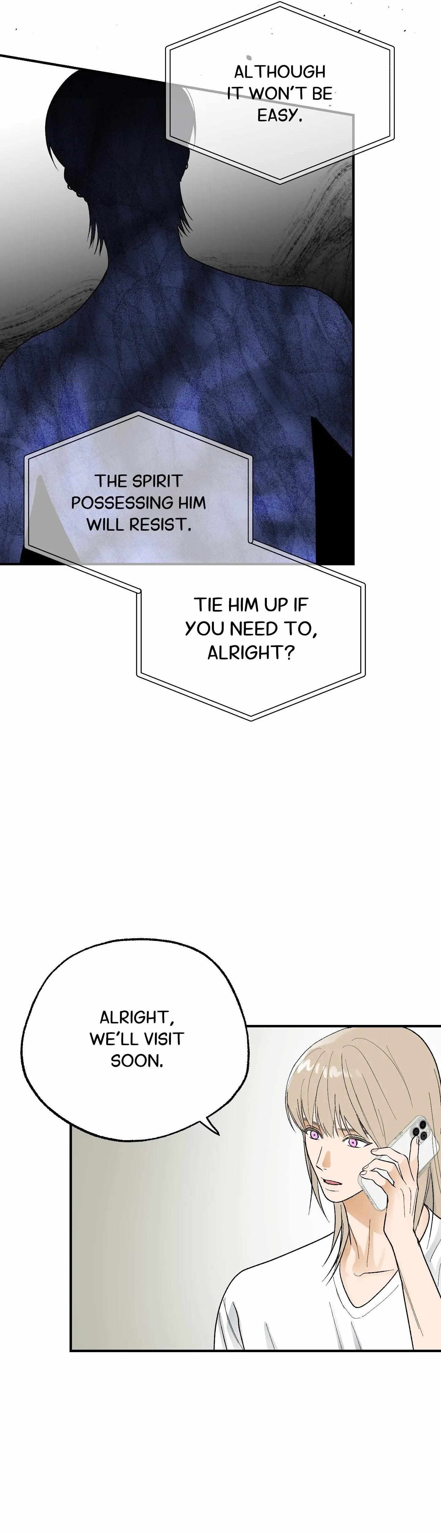 Read Ghostly Connection chapter 28 image 15 on Lezhin