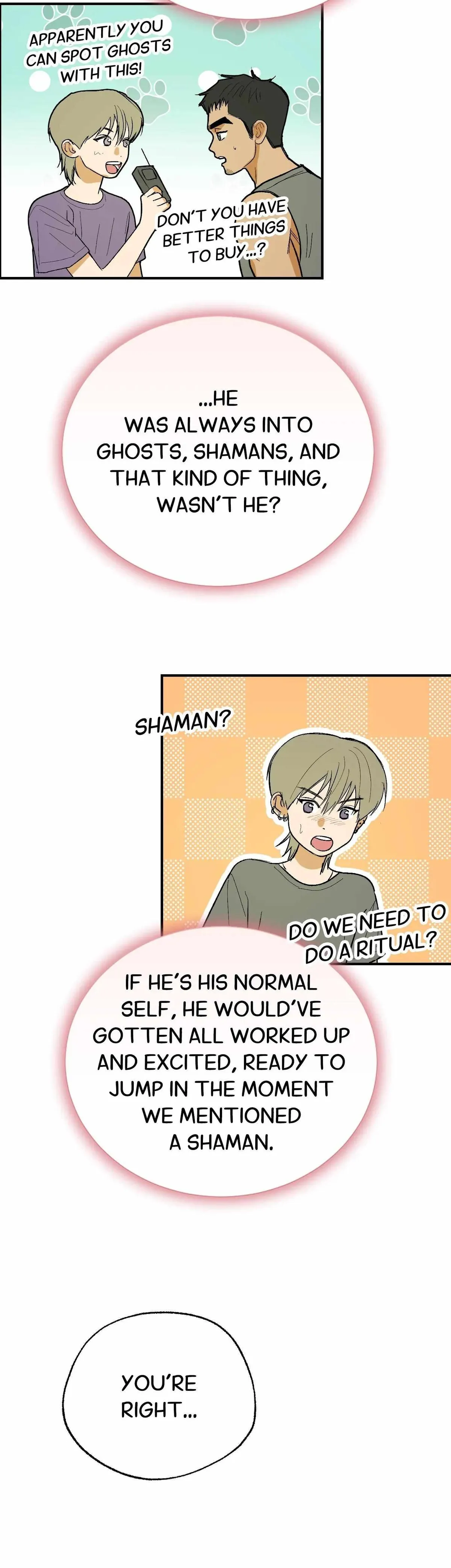 Read Ghostly Connection chapter 30 image 10 on Lezhin