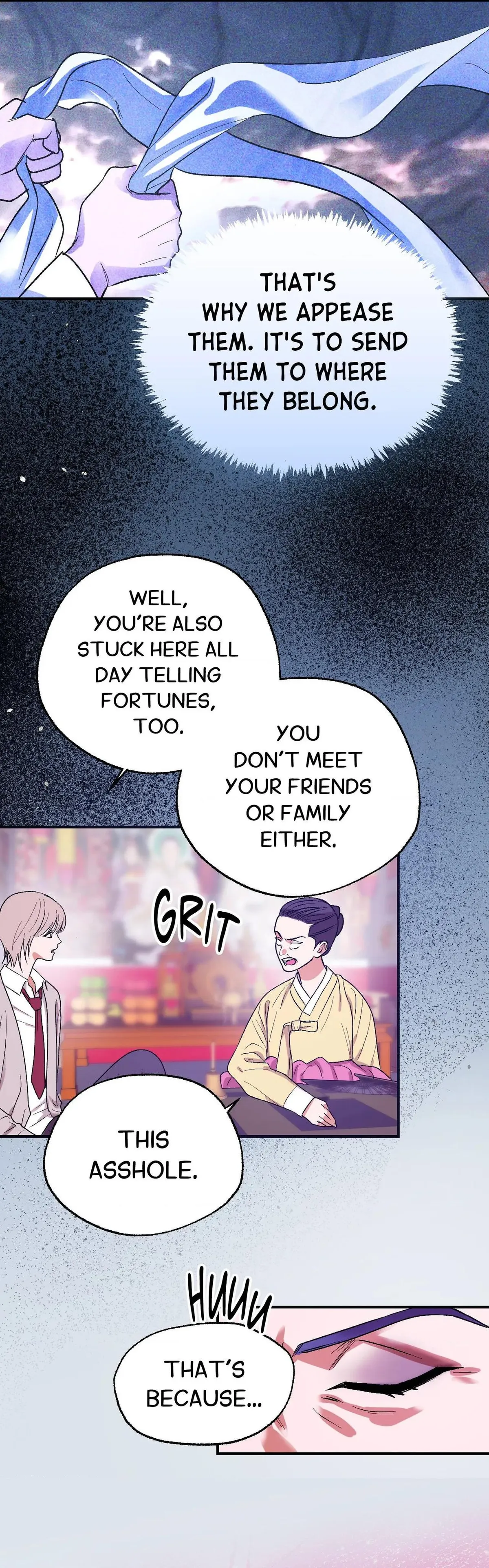 Read Ghostly Connection chapter 31 image 8 on Lezhin