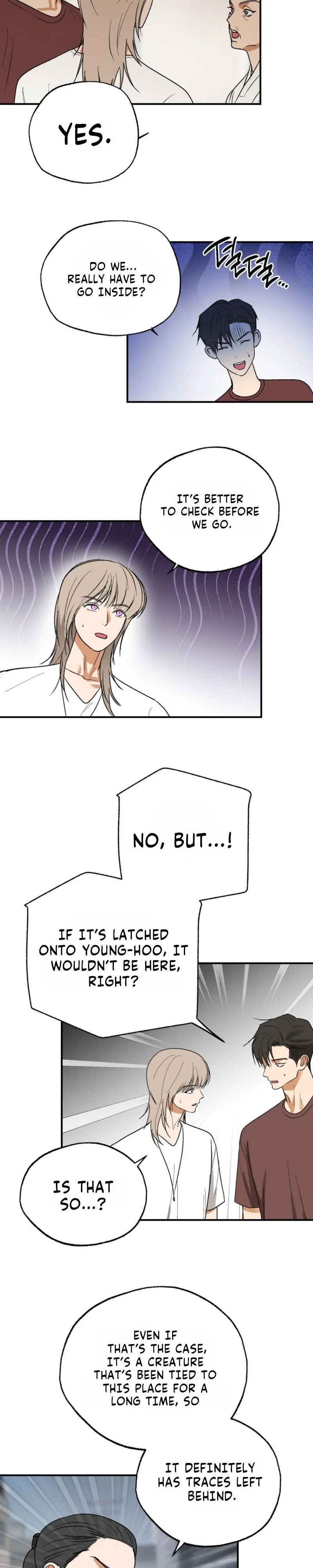 Read Ghostly Connection chapter 32 image 14 on Lezhin