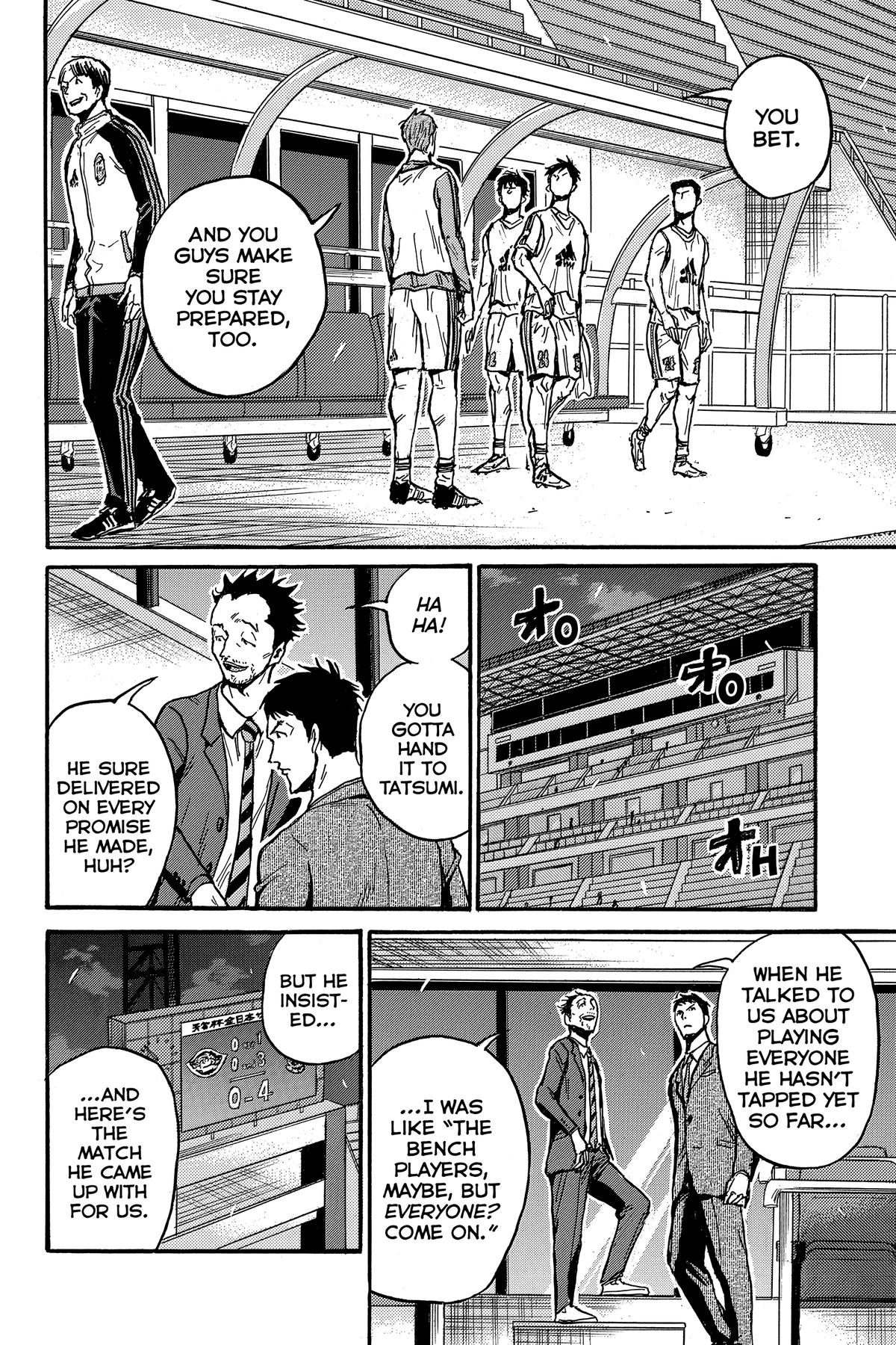 Giant Killing Chapter 558 page 14 - 