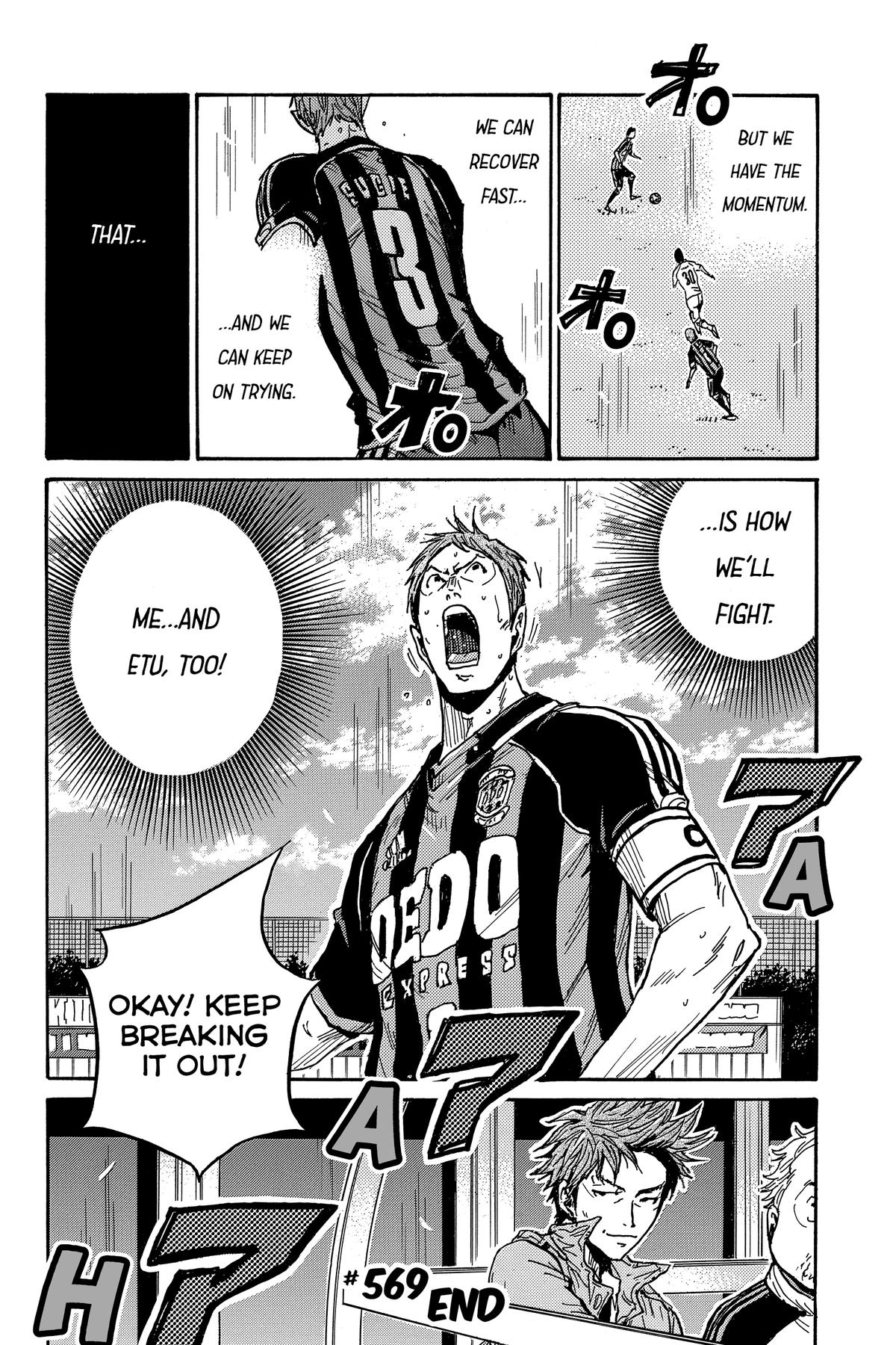 Giant Killing Chapter 569 page 24 - 