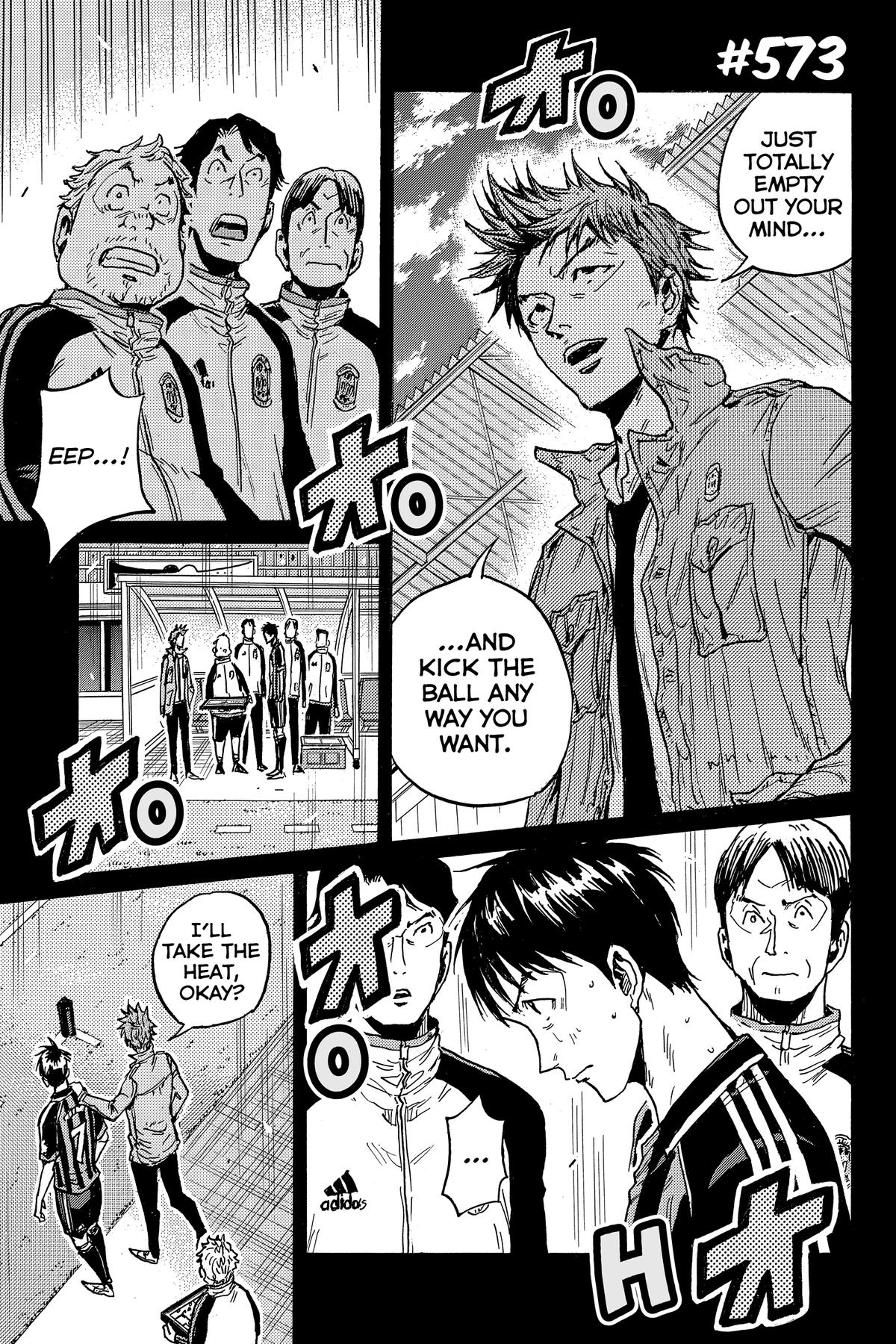Giant Killing Chapter 573 page 1 - 