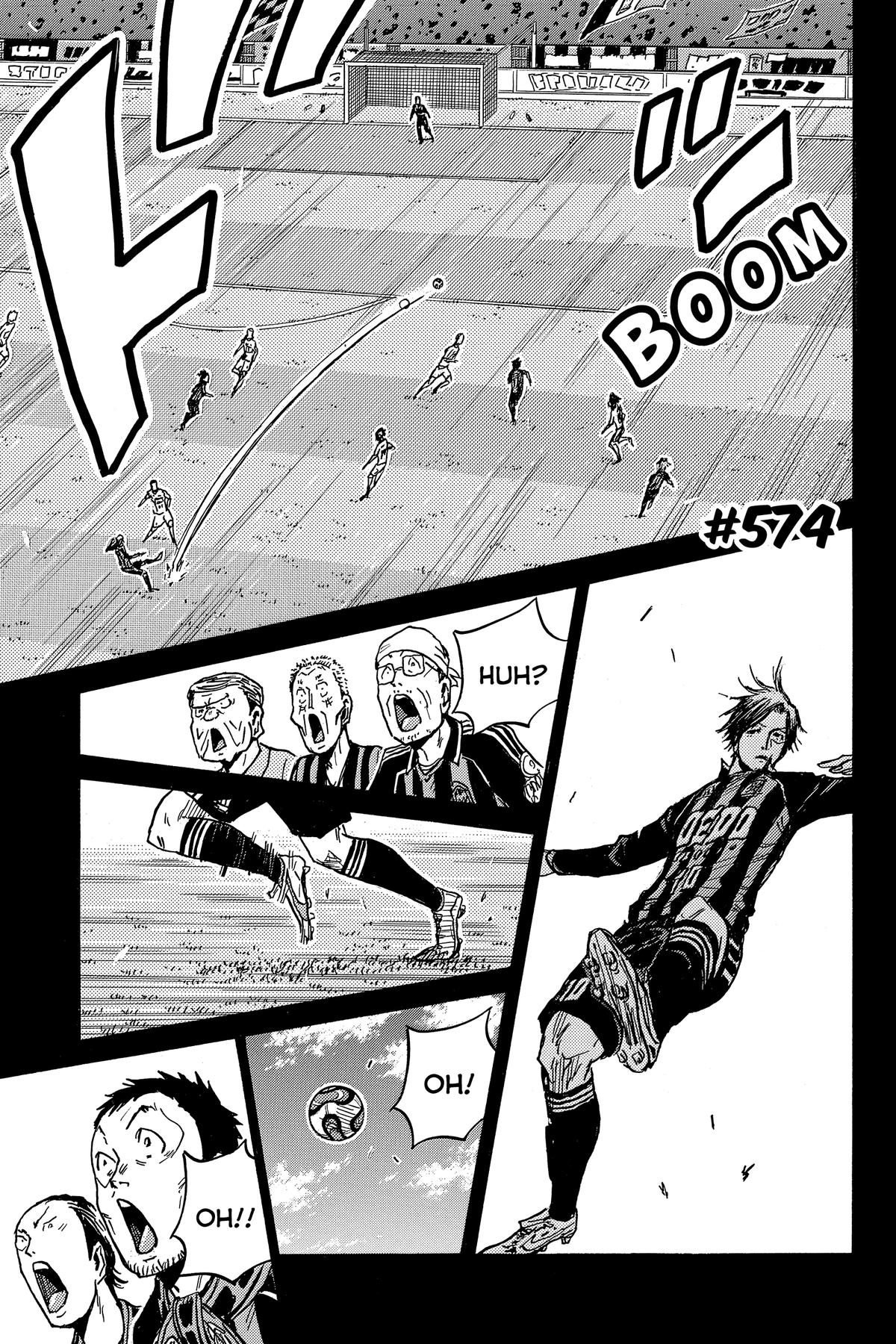 Giant Killing Chapter 574 page 1 - 