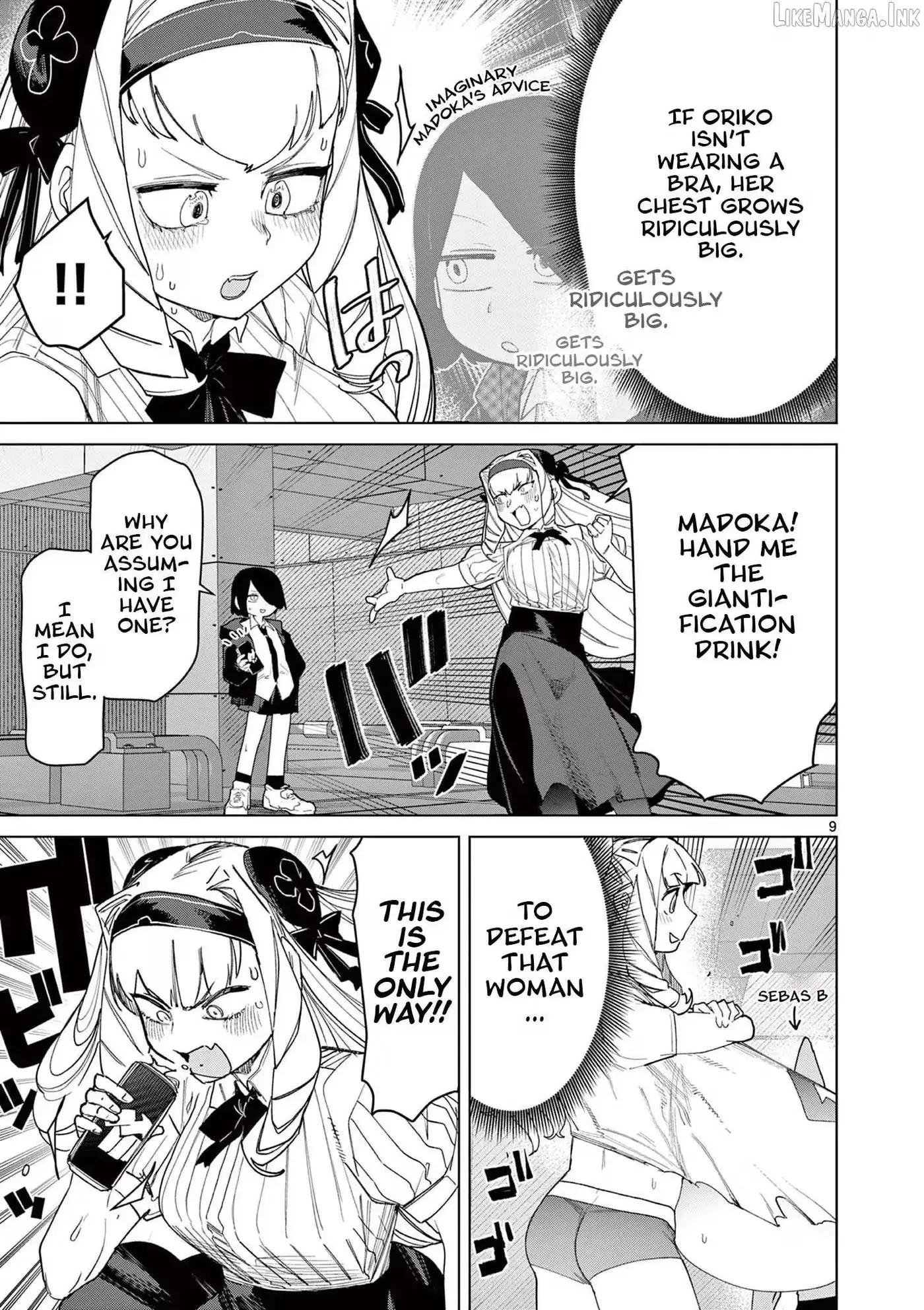 Read Giant Ojō-sama chapter 146 image 8 on Lezhin