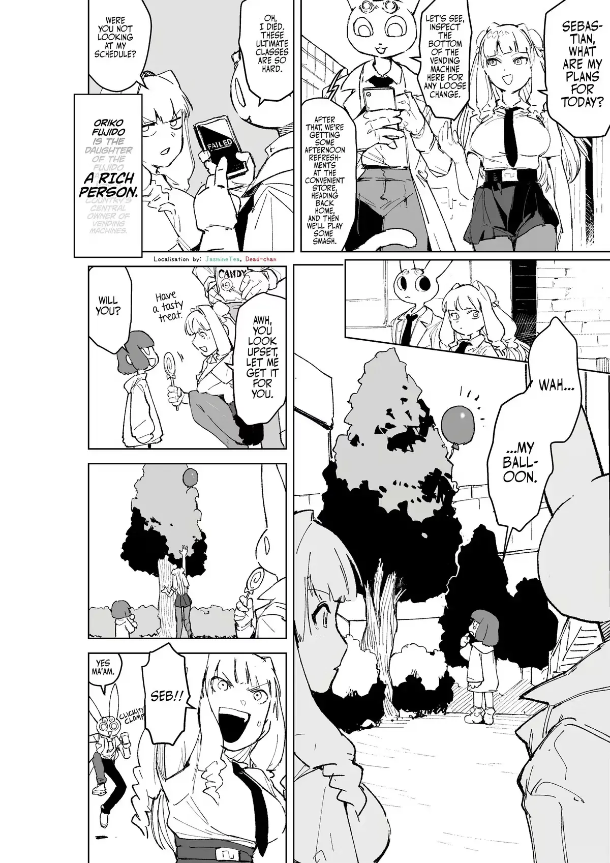 Read Giant Ojō-sama chapter 2.6 image 1 on Lezhin