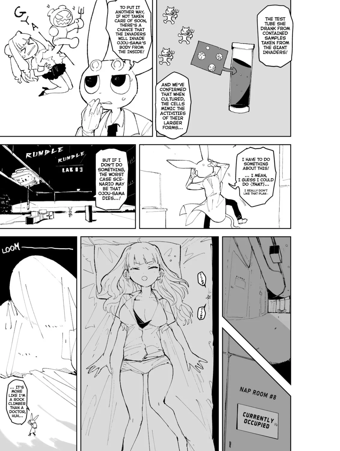 Read Giant Ojou-sama chapter 4.1 image 6 on Lezhin