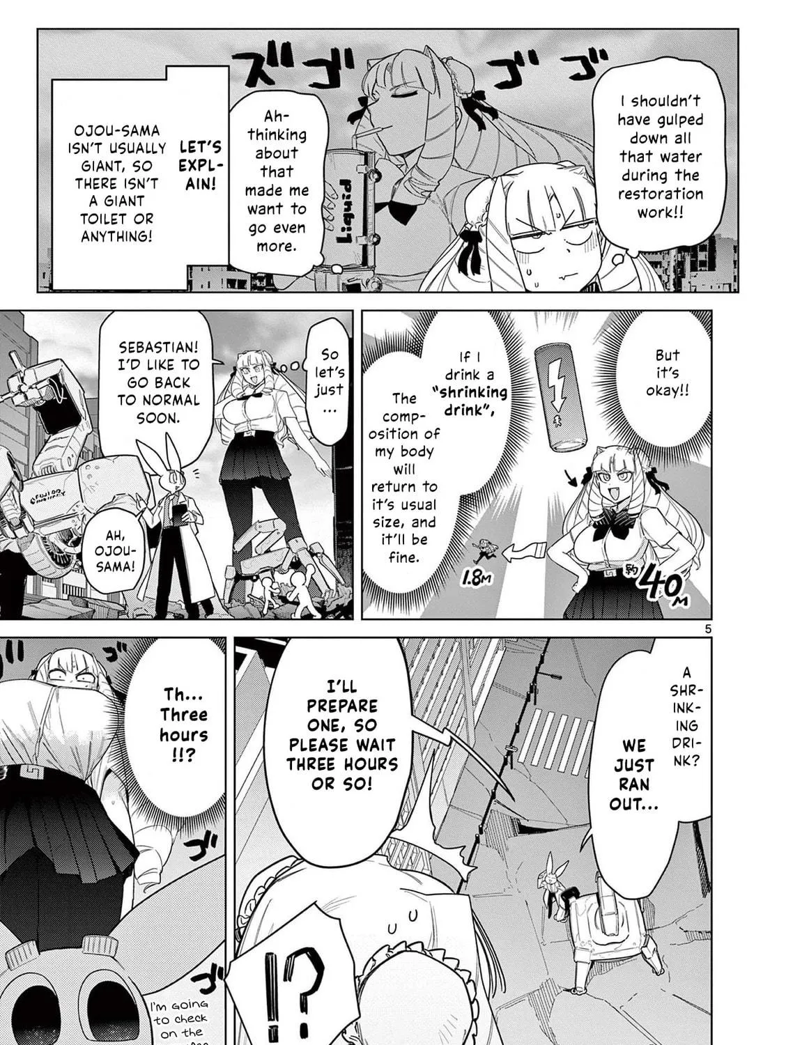 Read Giant Ojou-sama chapter 50 image 8 on Lezhin