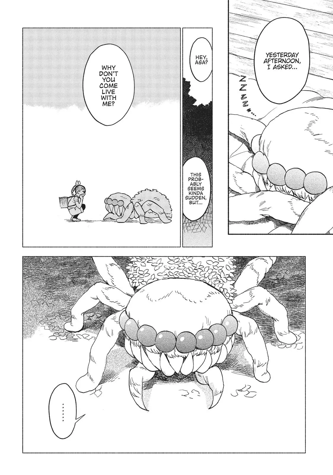 Giant Spider & Me: A Post-Apocalyptic Tale Chapter 2 page 4 - 