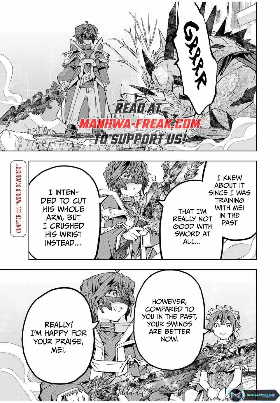 Read Gift "mugen Gacha" De Level 9999 chapter 111 image 2 on Lezhin