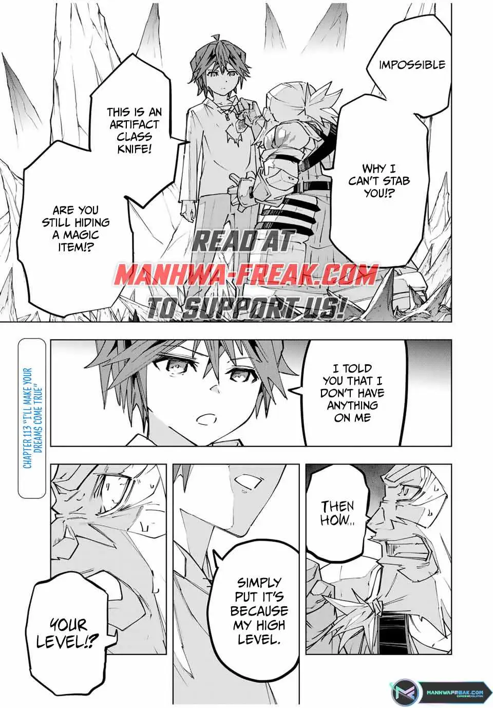 Read Gift "mugen Gacha" De Level 9999 chapter 113 image 1 on Lezhin