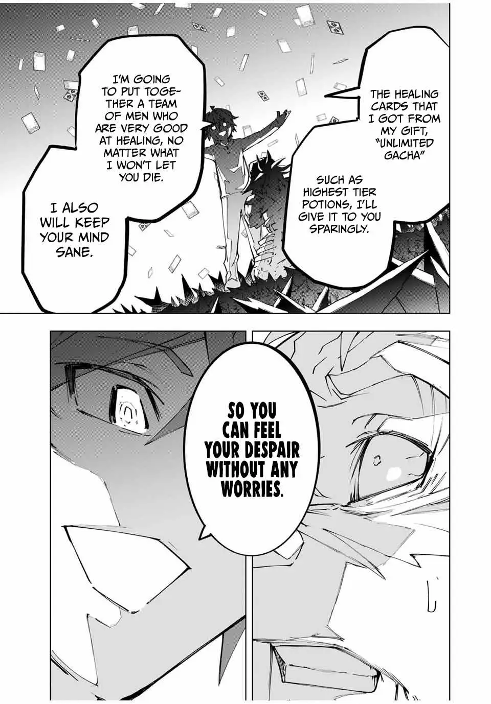 Read Gift "mugen Gacha" De Level 9999 chapter 113 image 18 on Lezhin