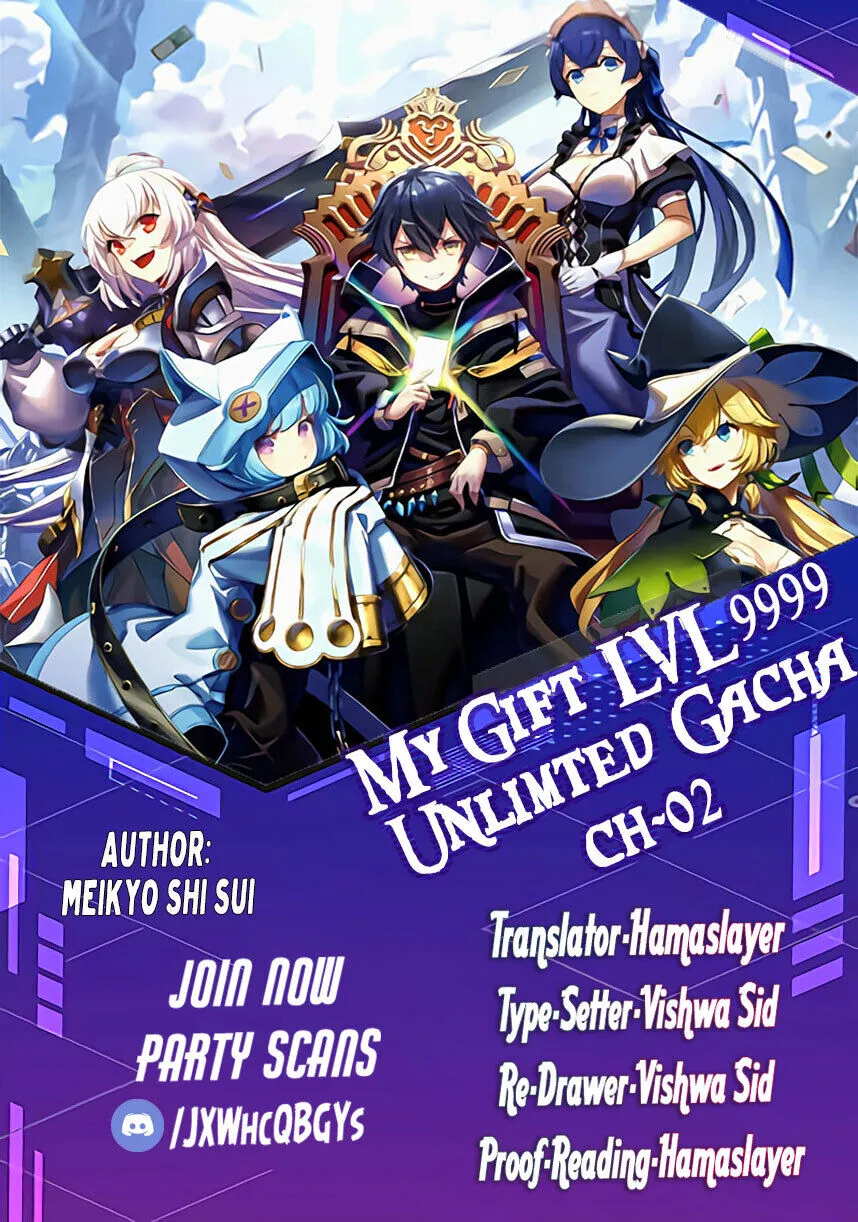 Read Gift "mugen Gacha" De Level 9999 chapter 2 image 0 on Lezhin