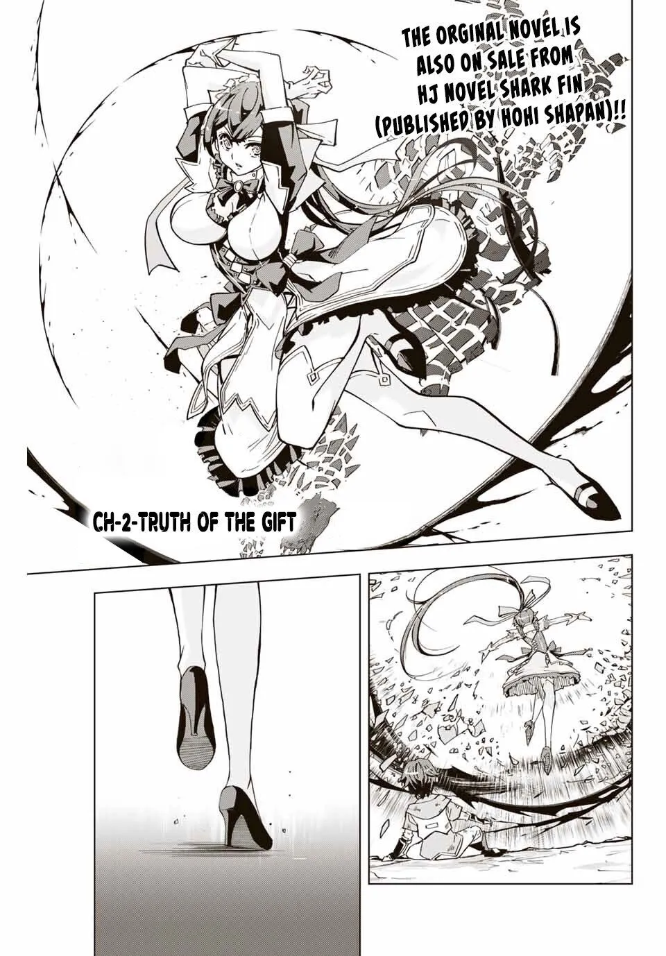 Read Gift "mugen Gacha" De Level 9999 chapter 2 image 1 on Lezhin