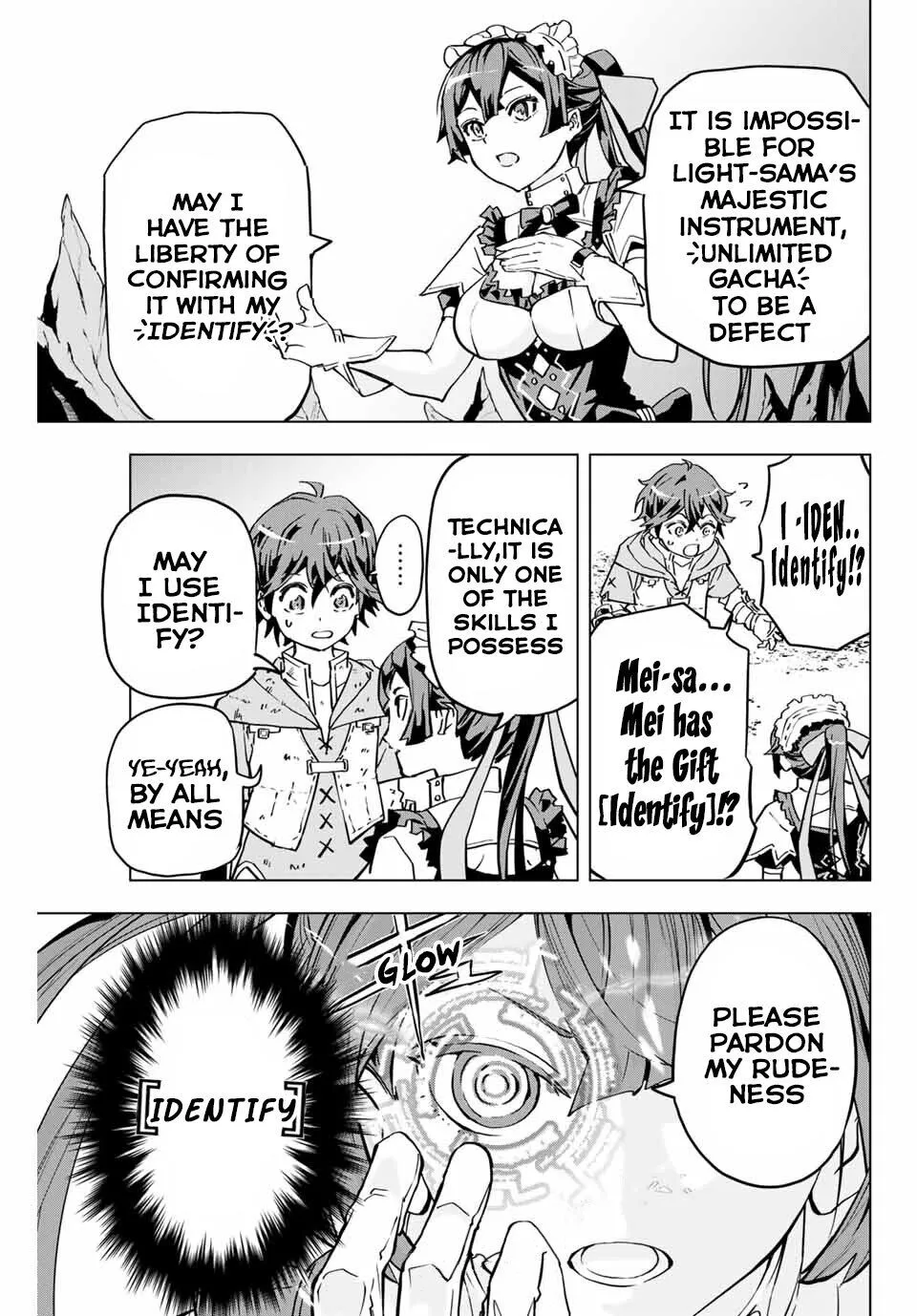 Read Gift "mugen Gacha" De Level 9999 chapter 2 image 9 on Lezhin