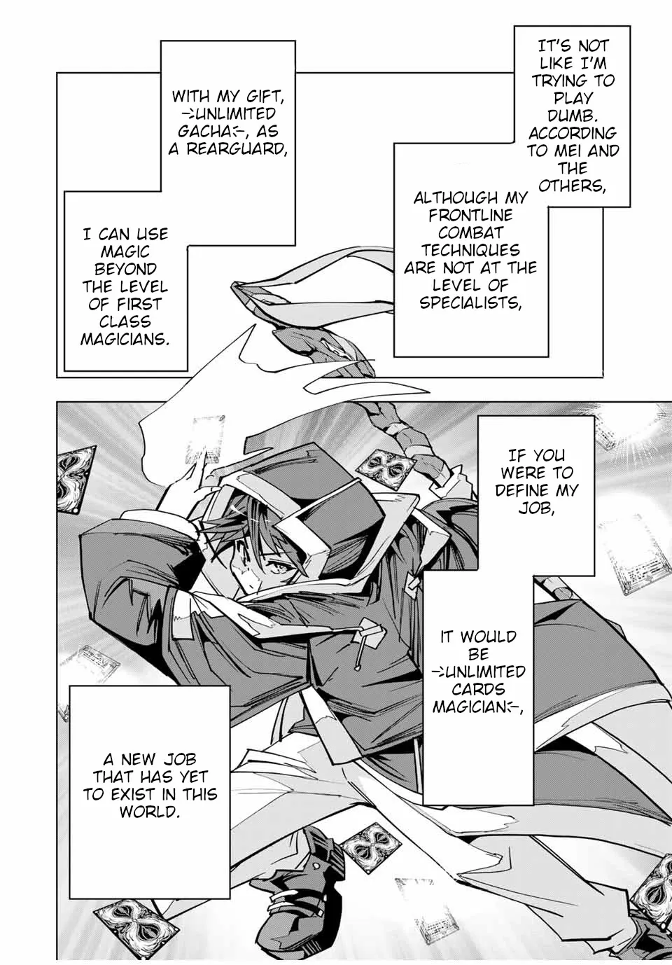Read Gift "mugen Gacha" De Level 9999 chapter 21 image 10 on Lezhin