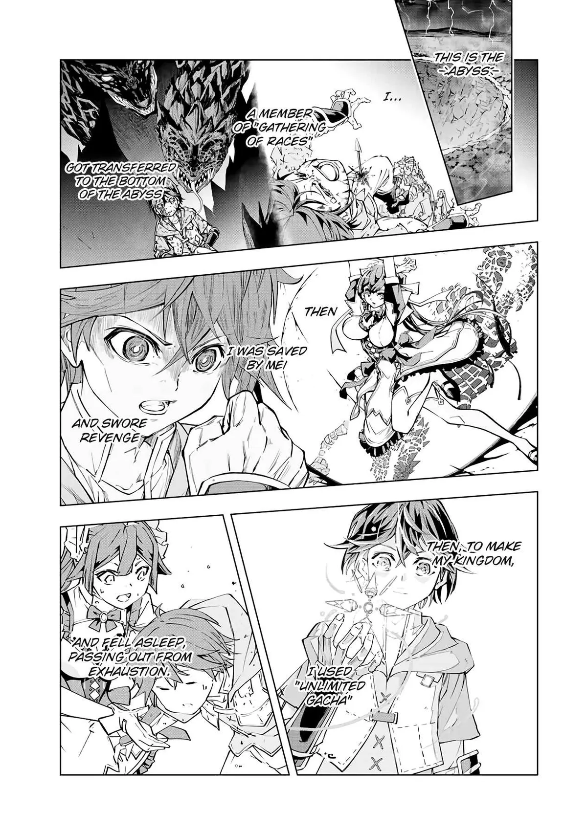 Read Gift "mugen Gacha" De Level 9999 chapter 73 image 3 on Lezhin
