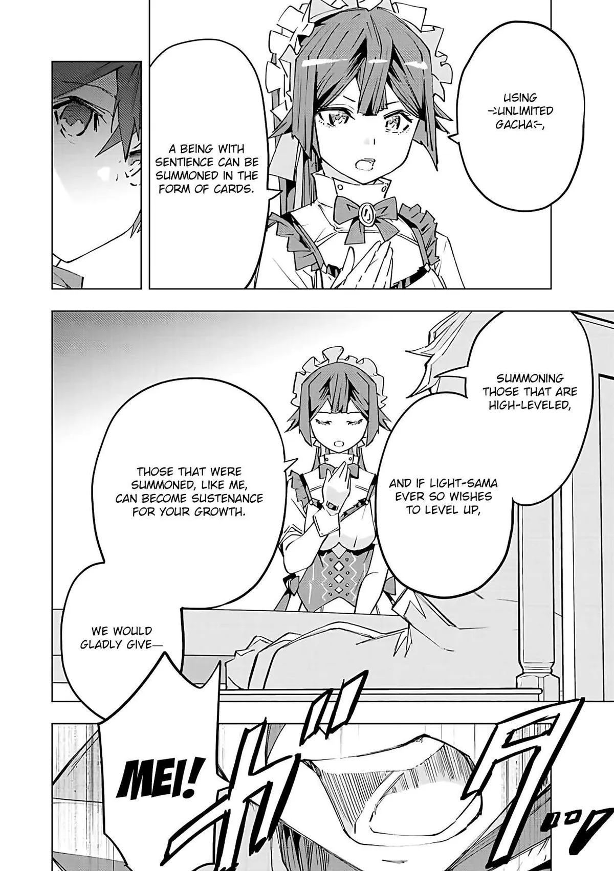 Read Gift "mugen Gacha" De Level 9999 chapter 75 image 2 on Lezhin
