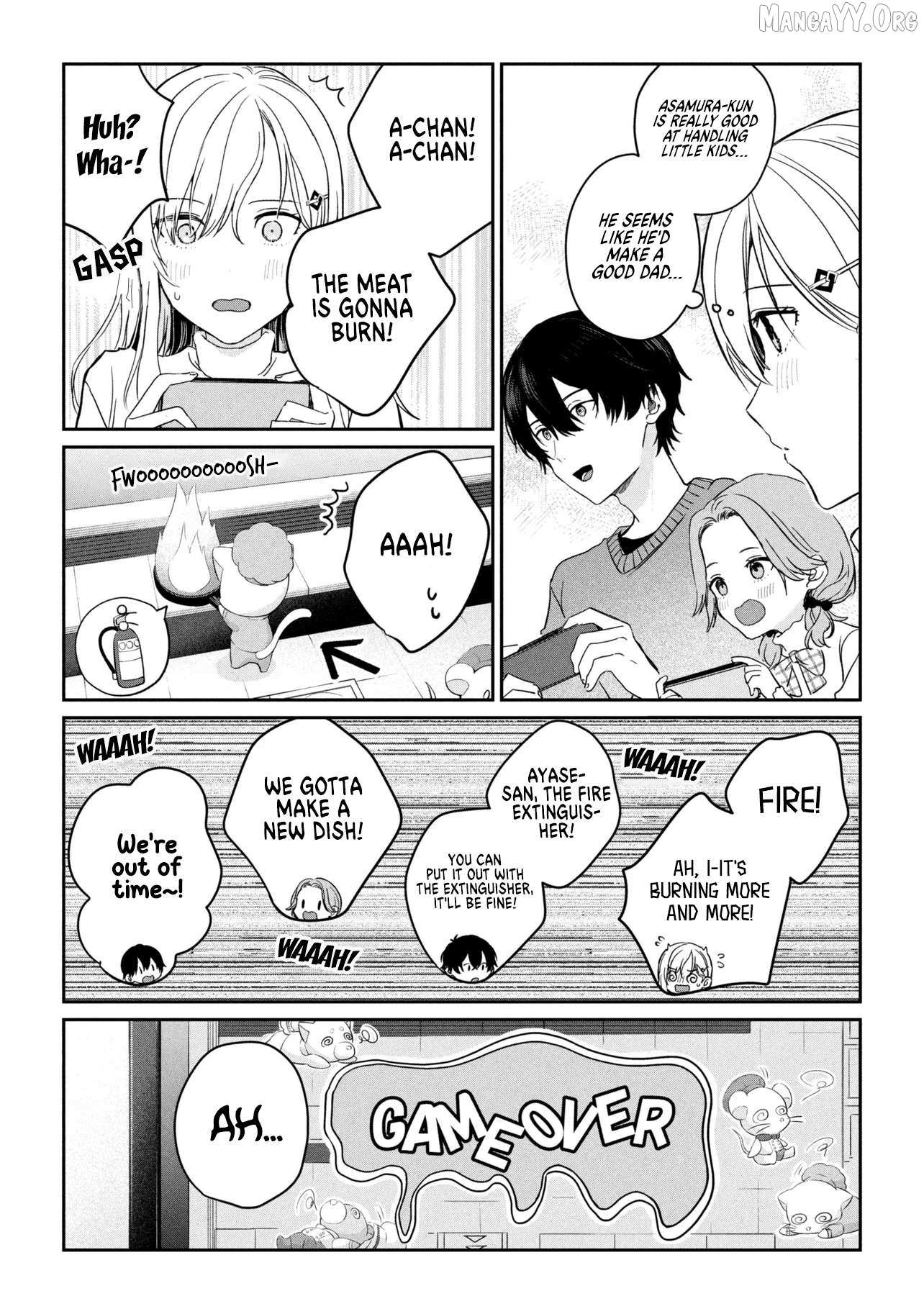 Read Gimai Seikatsu chapter 35.2 image 1 on Lezhin