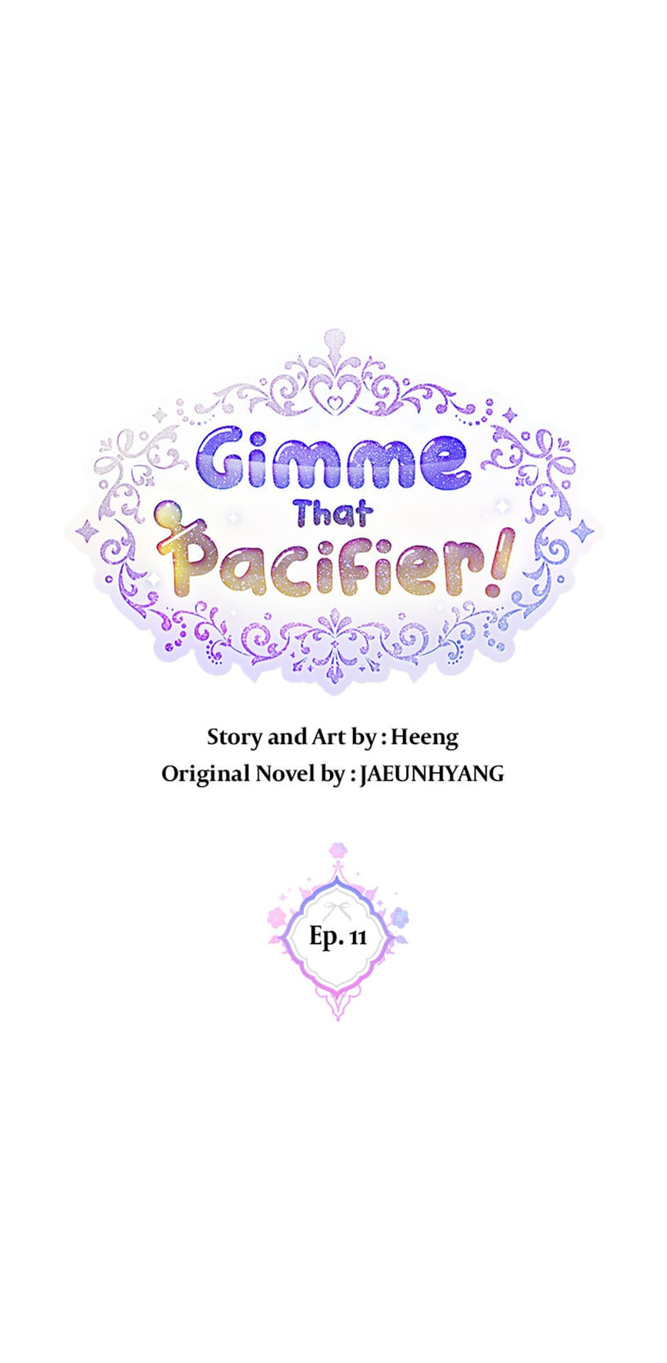 Read Gimme That Pacifier! chapter 11 image 0 on Lezhin