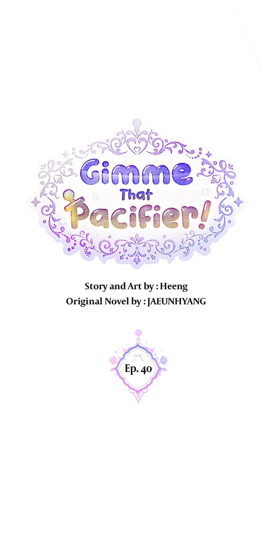 Read Gimme That Pacifier! chapter 40 image 8 on Lezhin