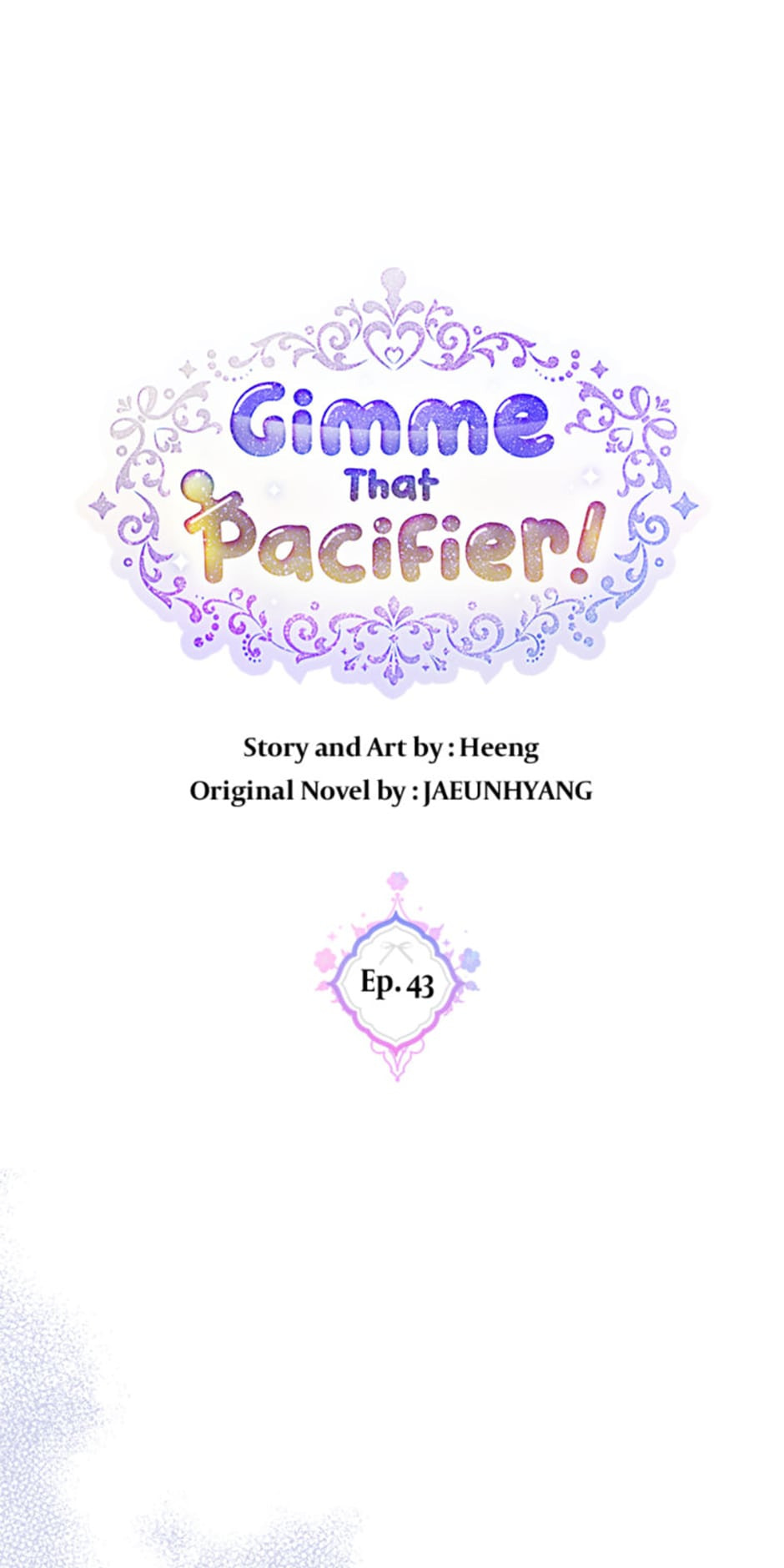 Read Gimme That Pacifier! chapter 43 image 4 on Lezhin
