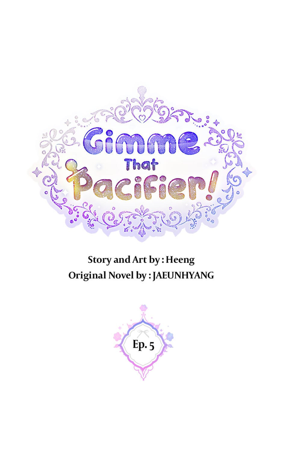 Read Gimme That Pacifier! chapter 5 image 0 on Lezhin