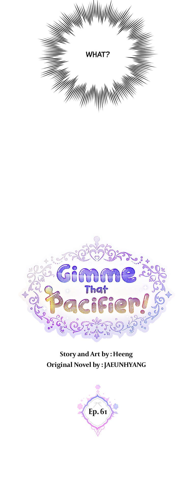 Read Gimme That Pacifier! chapter 61 image 7 on Lezhin
