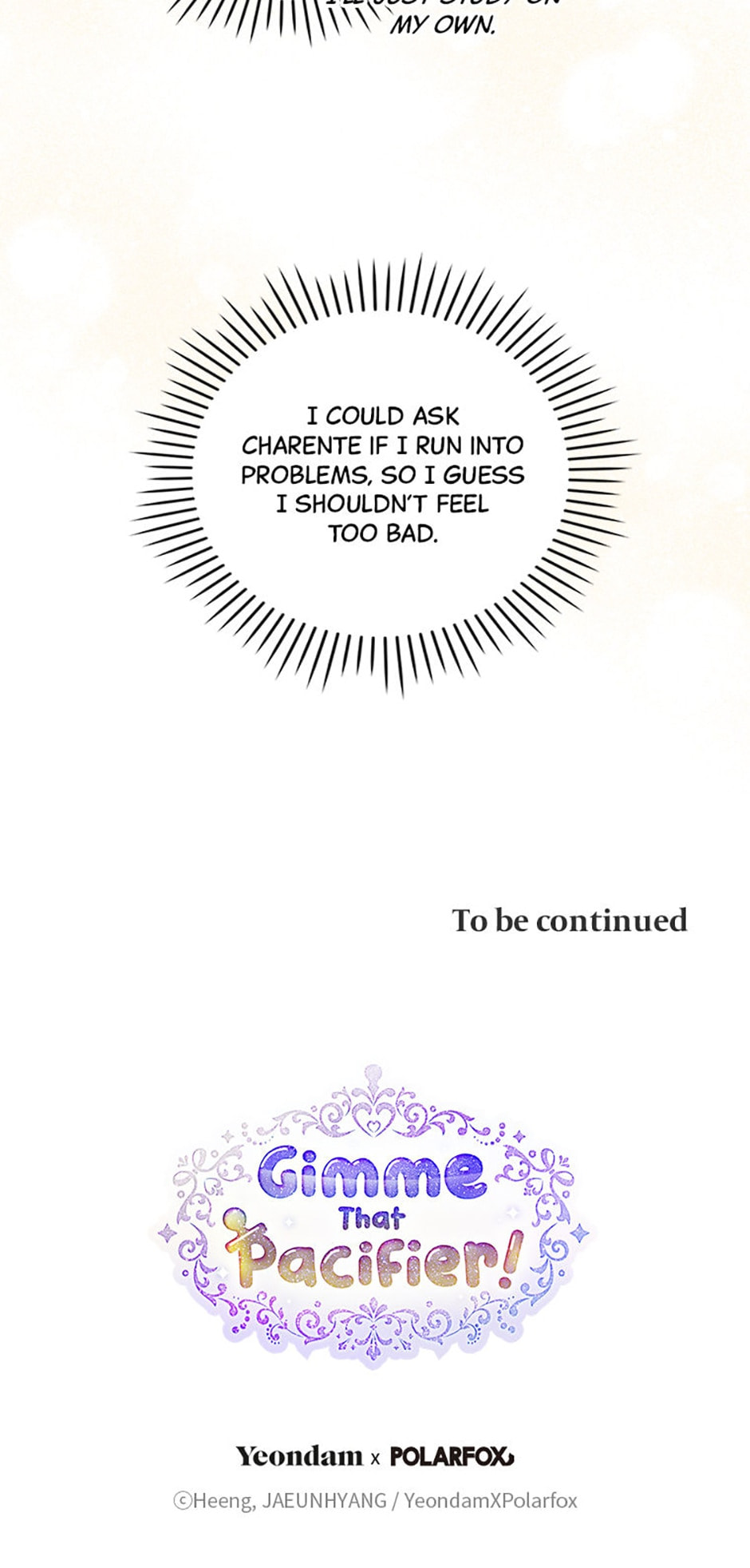 Read Gimme That Pacifier! chapter 71 image 86 on Lezhin
