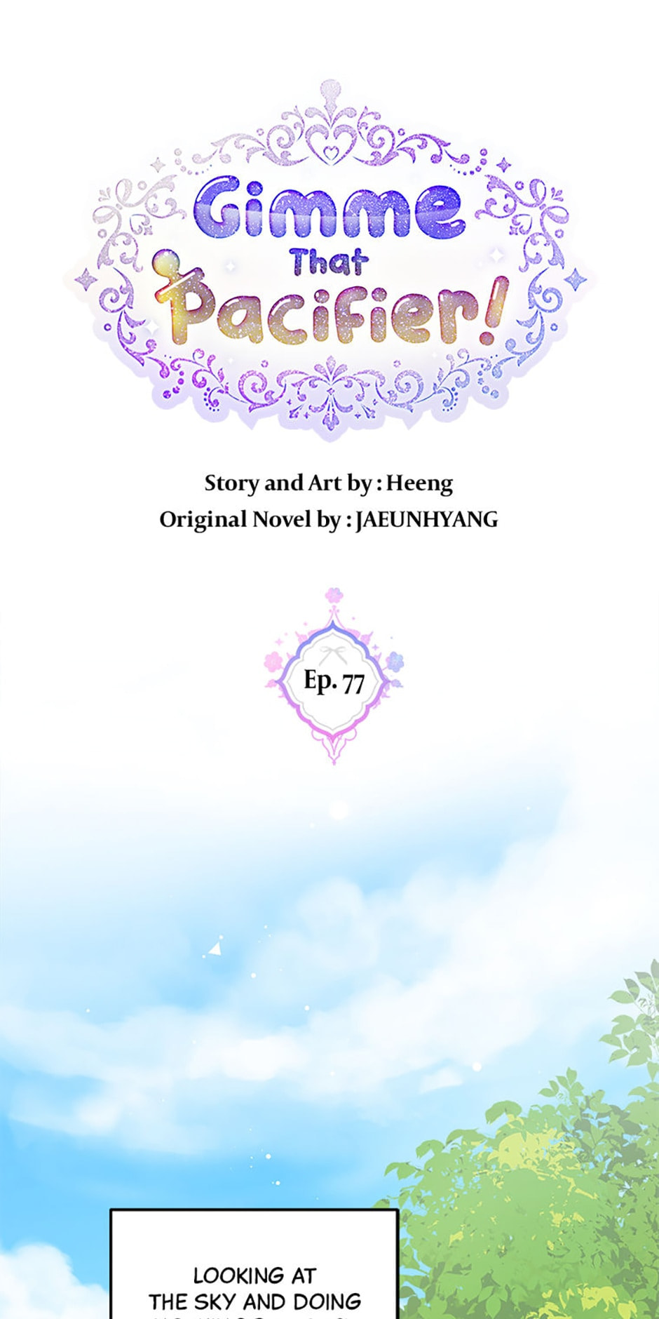 Read Gimme That Pacifier! chapter 77 image 24 on Lezhin